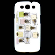 Coque Samsung Galaxy S3 Pyramide de bouteilles de parfums