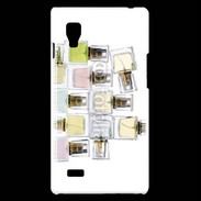 Coque LG Optimus L9 Pyramide de bouteilles de parfums