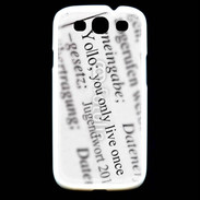 Coque Samsung Galaxy S3 YOLO 1