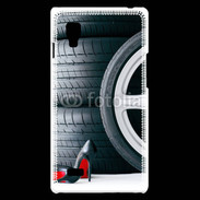 Coque LG Optimus L9 Jantes et escarpins