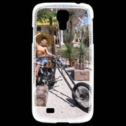 Coque Samsung Galaxy S4 Femme sexy moto 2