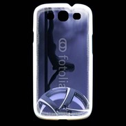 Coque Samsung Galaxy S3 Silhouette sexy avec jante de voiture