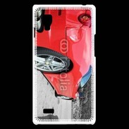 Coque LG Optimus L9 Voiture de sport rouge italienne