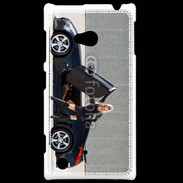 Coque Nokia Lumia 720 Femme blonde sexy voiture noire 3