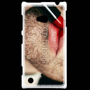 Coque Nokia Lumia 720 bouche homme rouge