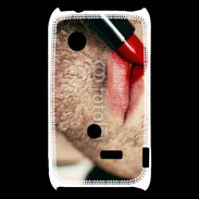 Coque Sony Xperia Typo bouche homme rouge