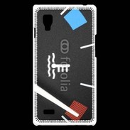 Coque LG Optimus L9 Jauge essence