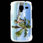 Coque Samsung Galaxy Ace 2 Palmier et charme sur la plage