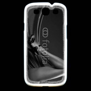 Coque Samsung Galaxy S3 Jambe sexy en noir et blanc 10