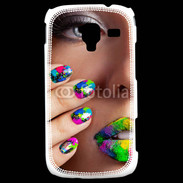 Coque Samsung Galaxy Ace 2 Bouche et ongles multicouleurs 5