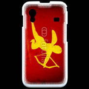 Coque Samsung ACE S5830 Cupidon sur fond rouge
