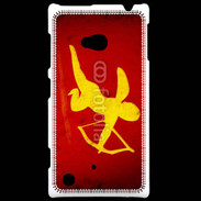 Coque Nokia Lumia 720 Cupidon sur fond rouge