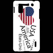 Coque LG Optimus G I love USA 6