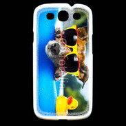 Coque Samsung Galaxy S3 Chien à la piscine 5