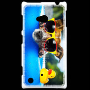 Coque Nokia Lumia 720 Chien à la piscine 5