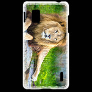 Coque LG Optimus G Lion Roi des animaux