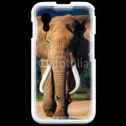 Coque Samsung ACE S5830 Éléphant de face