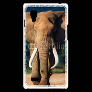 Coque LG Optimus L9 Éléphant de face