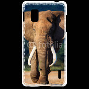 Coque LG Optimus G Éléphant de face