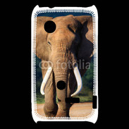 Coque Sony Xperia Typo Éléphant de face