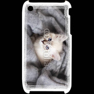Coque iPhone 3G / 3GS Chaton aux yeux bleus 10