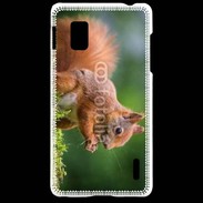 Coque LG Optimus G Ecureuil avec des noisettes