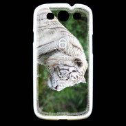 Coque Samsung Galaxy S3 Magnifique tigre blanc