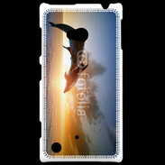 Coque Nokia Lumia 720 Saut de dauphin au couché de soleil