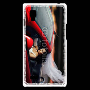 Coque LG Optimus L9 Mariée dans roadster