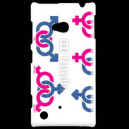Coque Nokia Lumia 720 Symboles homme femme