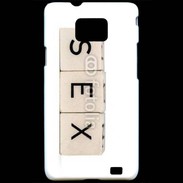 Coque Samsung Galaxy S2 Dés SEX