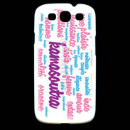 Coque Samsung Galaxy S3 Nuage de mots sexy 3