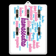 Porte clés Nuage de mots sexy 3