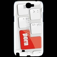 Coque Samsung Galaxy Note 2 Clavier sexy