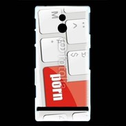 Coque Sony Xperia P Clavier sexy