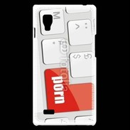 Coque LG Optimus L9 Clavier sexy
