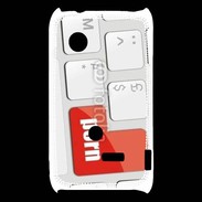 Coque Sony Xperia Typo Clavier sexy