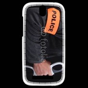 Coque HTC One SV Police