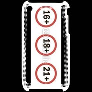 Coque iPhone 3G / 3GS Interdit au moins de ...