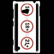 Coque Nokia Lumia 720 Interdit au moins de ...