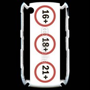 Coque Blackberry 8520 Interdit au moins de ...