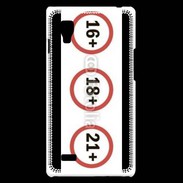 Coque LG Optimus L9 Interdit au moins de ...