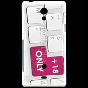 Coque Sony Xperia T Clavier sexy 4