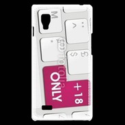 Coque LG Optimus L9 Clavier sexy 4
