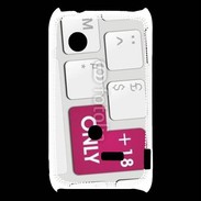 Coque Sony Xperia Typo Clavier sexy 4
