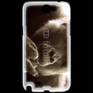Coque Samsung Galaxy Note 2 Singe faisant un fuck