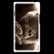 Coque LG Optimus L9 Singe faisant un fuck