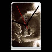 Pendule de bureau Singe faisant un fuck