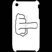 Coque iPhone 3G / 3GS Fuck 1