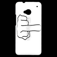 Coque HTC One Fuck 1